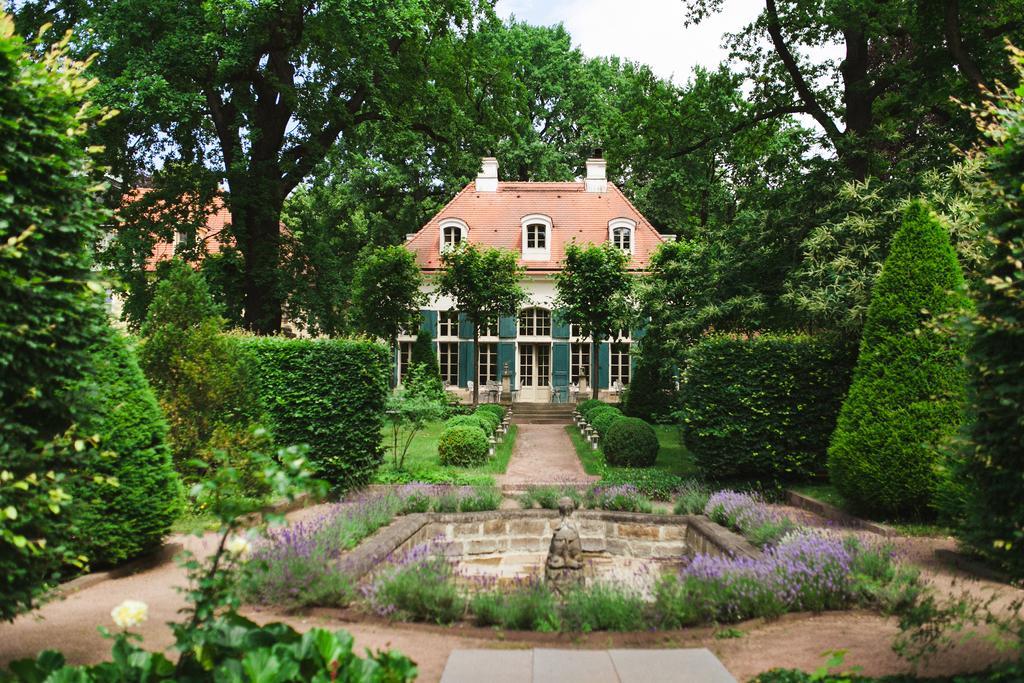 Hotel Villa Sorgenfrei & Restaurant Atelier Sanssouci Radebeul Exterior foto