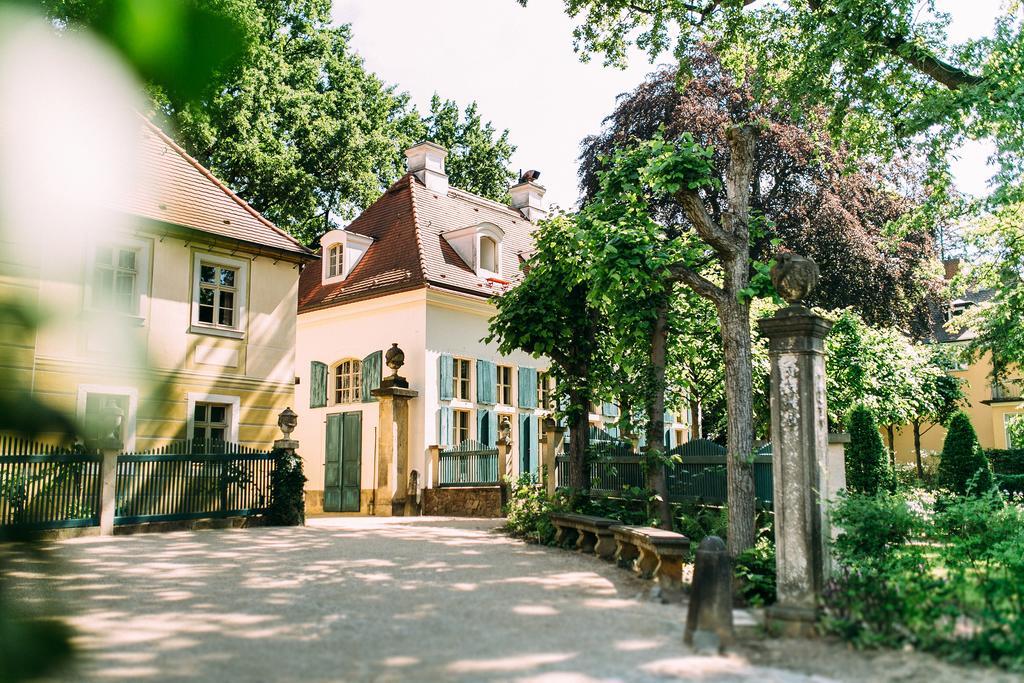Hotel Villa Sorgenfrei & Restaurant Atelier Sanssouci Radebeul Exterior foto
