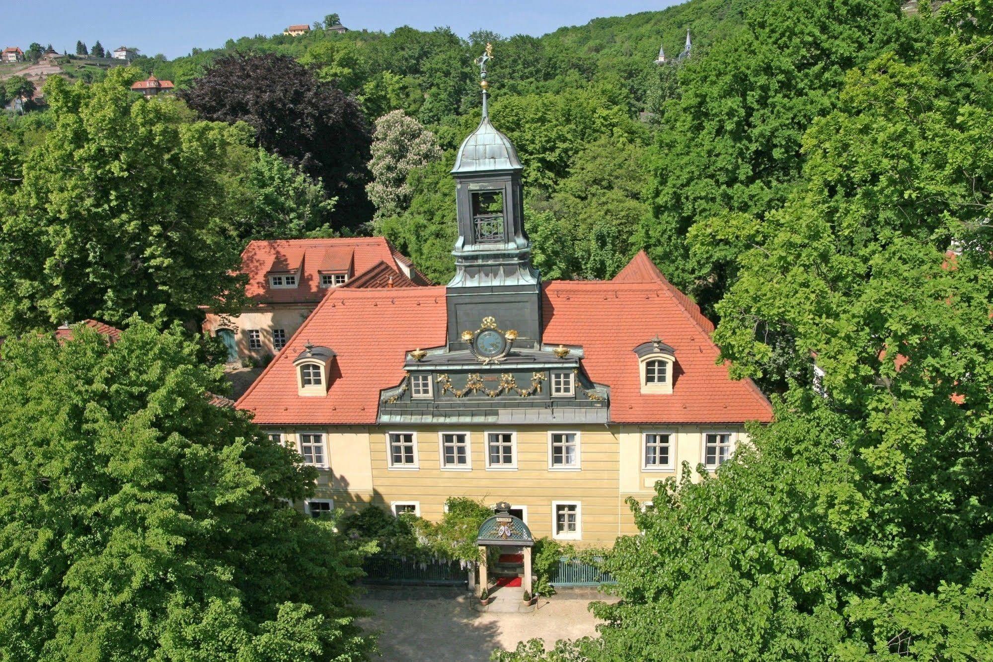 Hotel Villa Sorgenfrei & Restaurant Atelier Sanssouci Radebeul Exterior foto